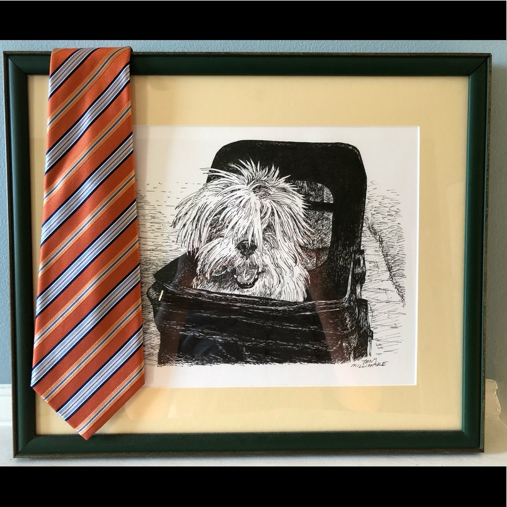 Geoffrey Beene Vintage 100% Silk Necktie